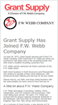 Mobile Screenshot of grantsupply.com